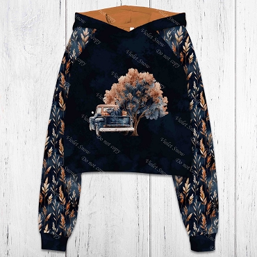 Copper and Cashmere Pumpkin Truck Panel
